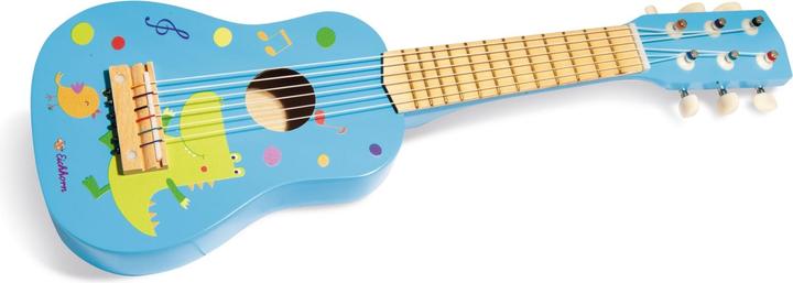 Actual product image Eichhorn Music wooden guitar (German, French, English, Italian)