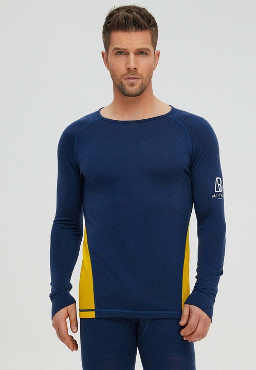 Actual product image Bellemere Pullover Men's Base Layer Thermal Top (XL)