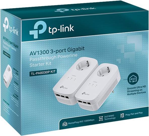 Actual product image TP-Link TL-PA8030P Kit (1300 Mbit/s)