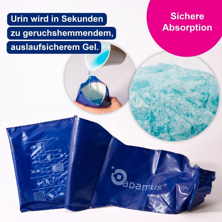 Produktbild Adamus Notfall WC für Unterwegs