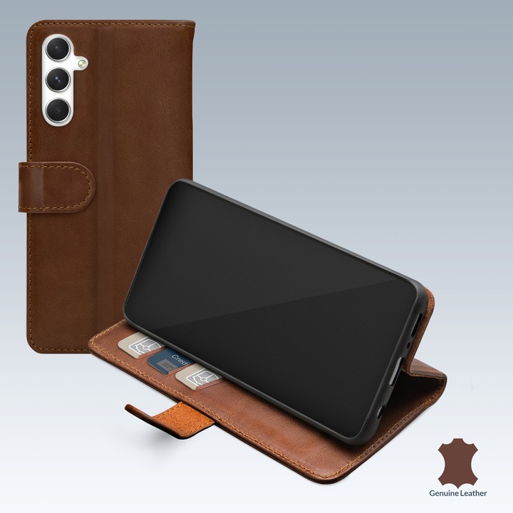 Image du produit Mobilize Portefeuille en cuir (Samsung Galaxy A34 5G)