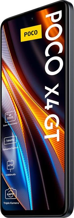 Actual product image Xiaomi Poco X4 GT (256 GB, Black, 6.60", Dual SIM, 5G)