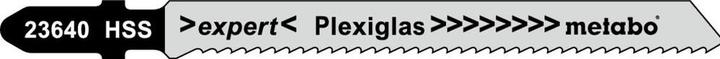 Produktbild Metabo Stichsägeblätter Plexiglas 74