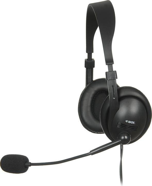 Actual product image iBox Headphone With Microphone I-Box W1mv (Cable)