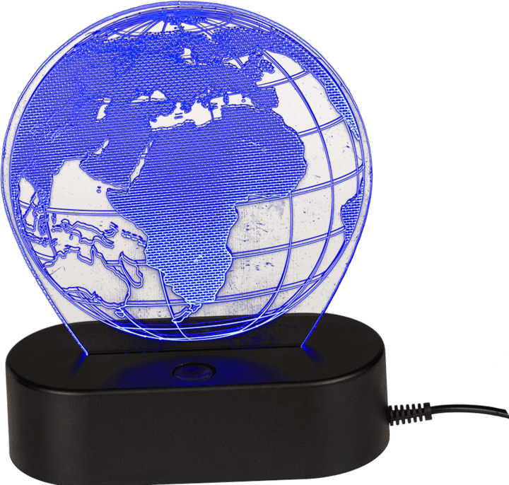 Produktbild Out of the blue 3D LED Tischlampe Weltkugel