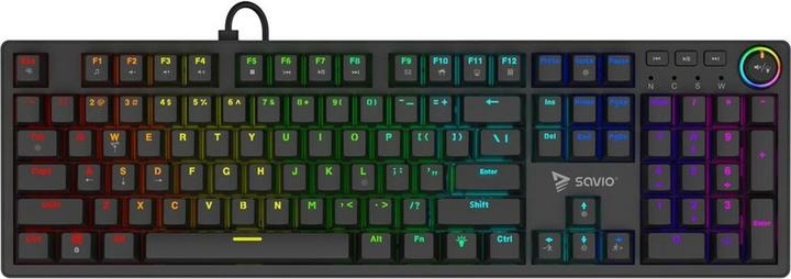 Image du produit Savio STYX Mechanical Keyboard Outemu Red Hot Swap RGB (ING. Int., Filaire)