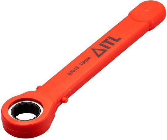Produktbild RS PRO ITL Insulated Tools Ltd Spanner, 19mm, 0.74in, Metric, 212 mm Overall, VDE/1000V (19 mm)