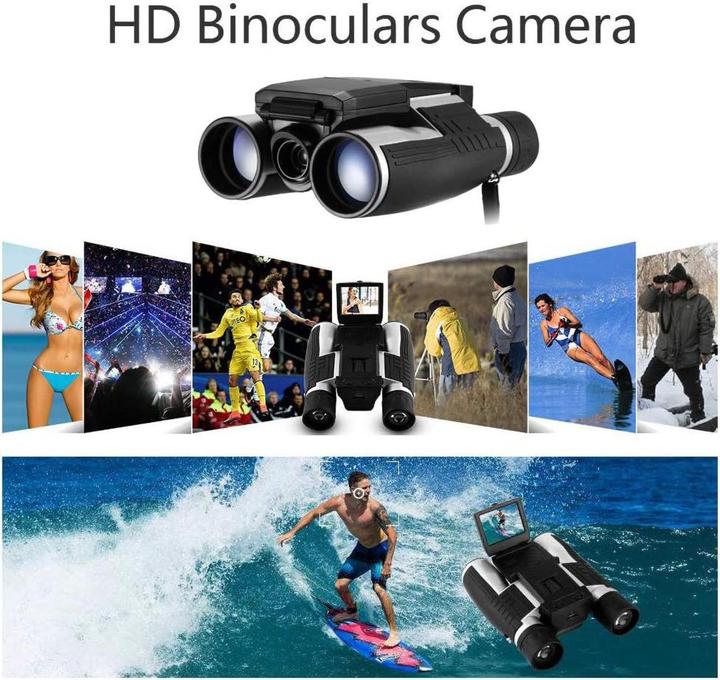 Produktbild Wellcraft Feldstecher mit Kamera und Display (12 x, 32 mm)