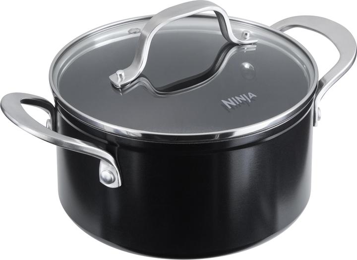 Produktbild Ninja ZEROSTICK Essentials Suppentopf (20 cm) (Kochtopf, Aluminium, Edelstahl, 20 x 16.80 cm)