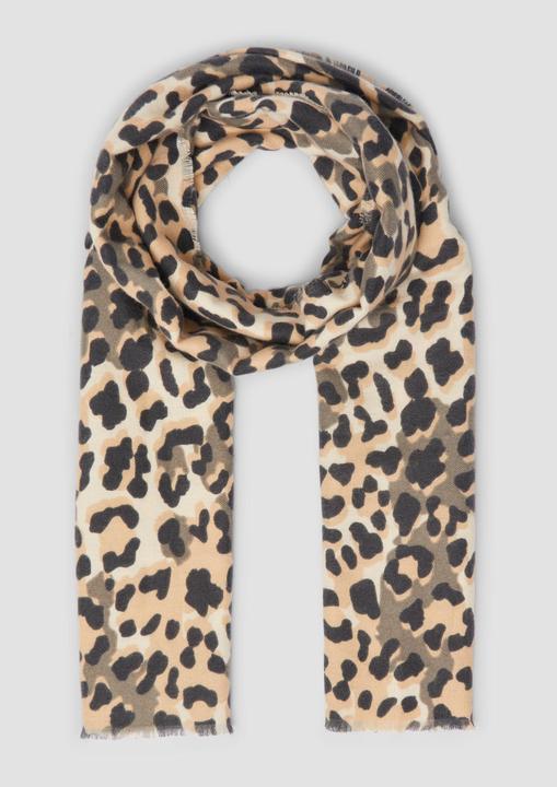 Immagine prodotto s.Oliver Tuch Schal mit Leo-Print