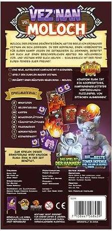 Actual product image Mirakulus 1023740 - Kingdom Rush - Rift in Time: Vez'nan Heroes - Board Game (DE expansion) (German, 1 - 4 Players)