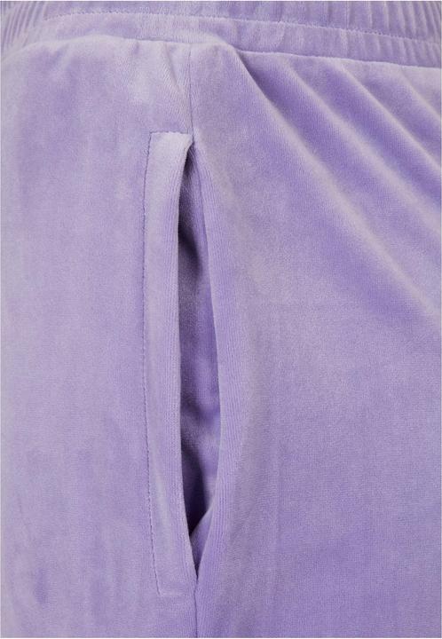 Produktbild Urban Classics Ladies High Waist Straight Velvet Sweatpants (XL)