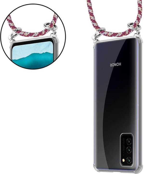 Produktbild Cadorabo TPU Handy Kette SILBER Cover