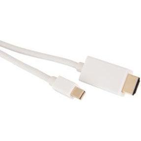 Thumbnail - Goobay Mini DisplayPort — HDMI (Typ A) (2 m, DisplayPort, HDMI), Video Kabel