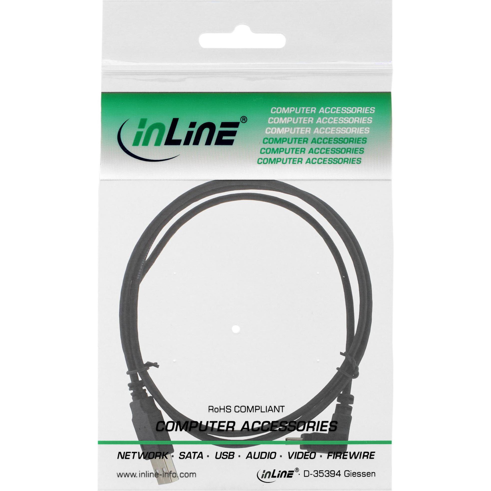 Thumbnail - InLine USB 2.0 Mini-Kabel (0.30 m, USB 2.0), USB Kabel