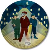 Image du produit DH-Konzept Set de décoration de fête Détective pour 8 enfants (36 pcs)