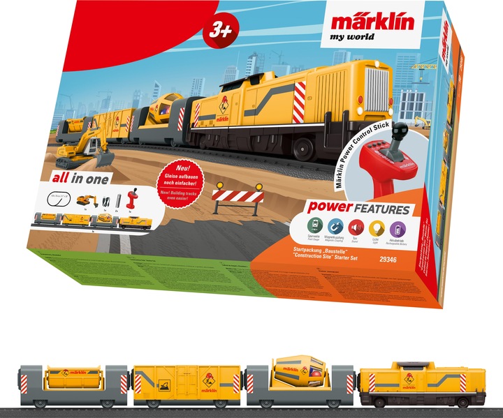 Image du produit Märklin H0 my world Paquet de départ Chantier de construction (Piste H0)