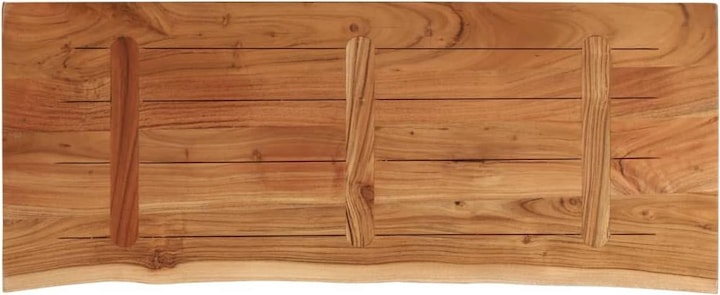 Produktbild VidaXL Tischplatte Rechteckig Baumkante Holzplatte Möbelplatte Massivholz Akazie