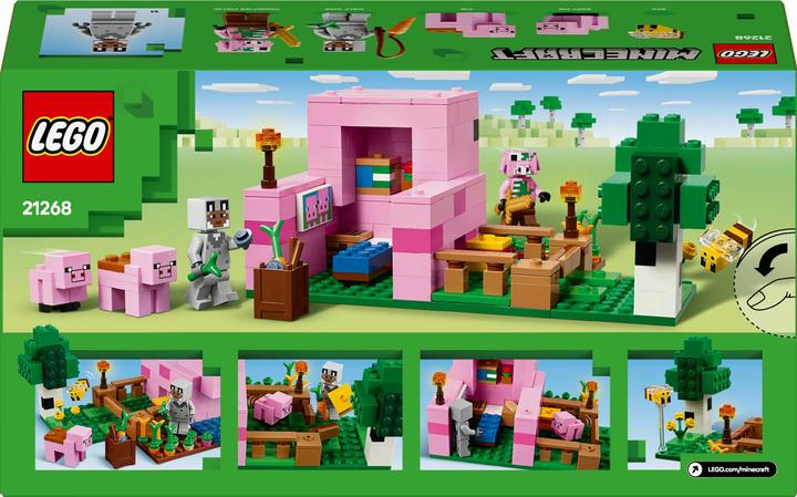 Actual product image LEGO Das Babyschwein-Haus (LEGO Minecraft)