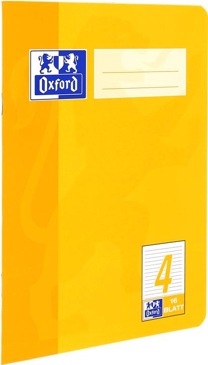 Actual product image Oxford Exercise book, A5, ruling 4 (A5, Lined, Hardcover)