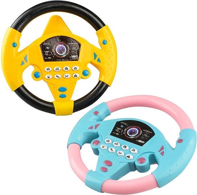 Image du produit Activity Board Jouet de simulation de volant musical Co-Pilot, jouet d'éveil pour enfant, électronique
