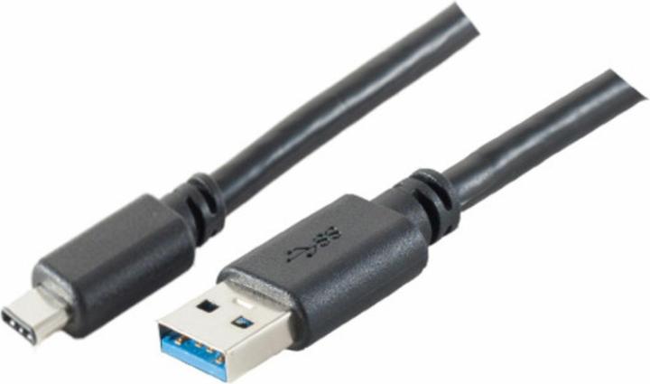 No Name USB3.1 C-A ST-ST 1,8m Nero (1.80 m, USB 3.1)