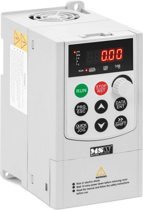 MSW VFD-Frequenzumrichter 1500 W 400 V Frequenzumformer Stromrichter LED-Display