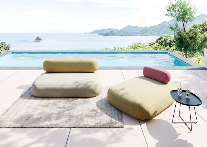 Immagine prodotto Kare Design Recamiere Blue Marlin Outdoor Lime Coral