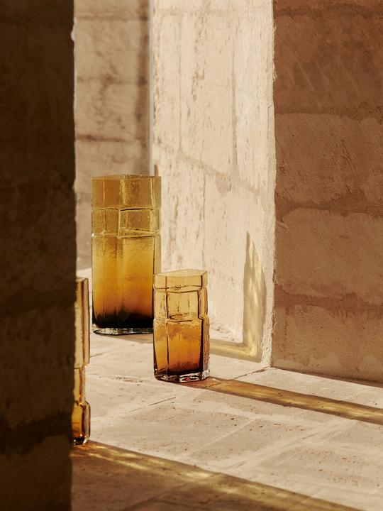 Produktbild Ferm Living Muro Vase - H23 - Recycled Amber