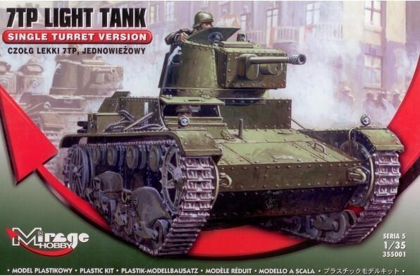 Produktbild Mirage Hobby 7TP Light Tank Single Turret Version
