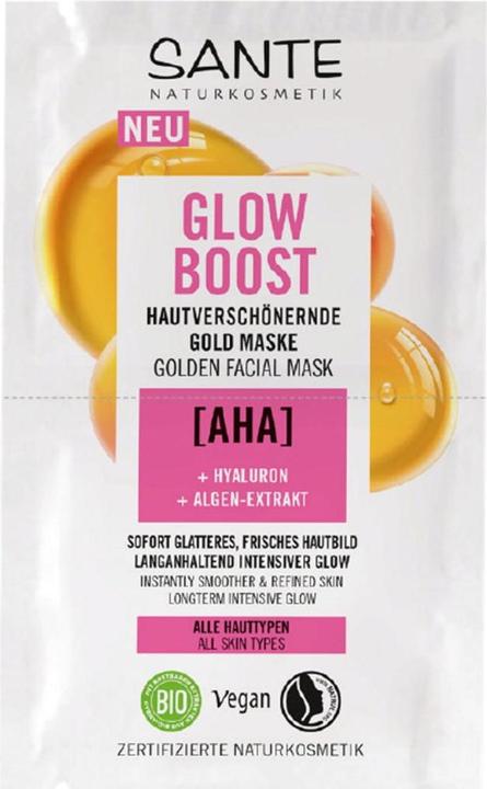 Actual product image Sante Mask Glow Boost AHA (8 ml)