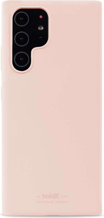 Immagine prodotto Holdit Copertura posteriore in silicone Galaxy S22 ultra rosa (Samsung Galaxy S22 Ultra)