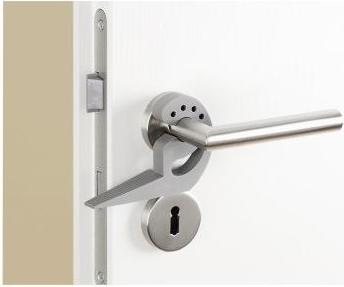 Actual product image Wenko Multi-Stop grey (1 Piece, 12 x 2.5 x 8 cm)