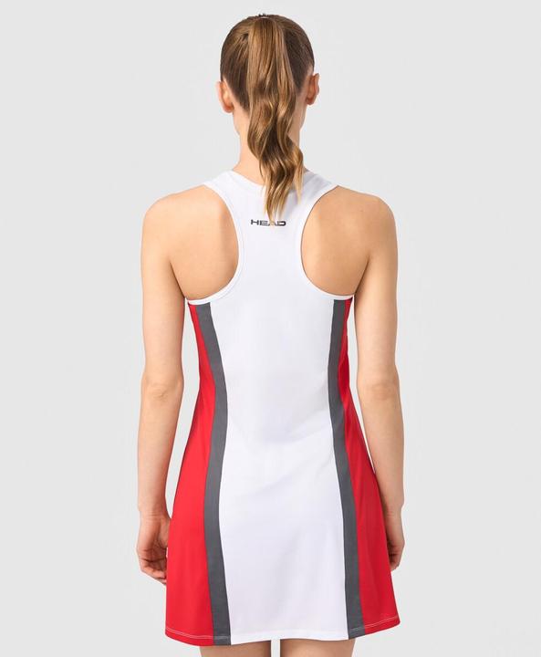 Produktbild Head Club 25 Dress Damen Rot/Weiss (3XL)