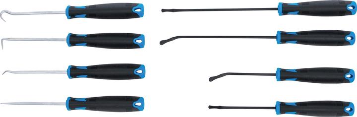 Actual product image BGS Hook Set with straight and rounded Tips 8 pcs.