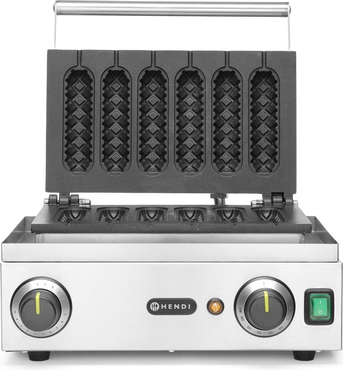 Actual product image Hendi Waffle iron 6 "Corn Dog"
