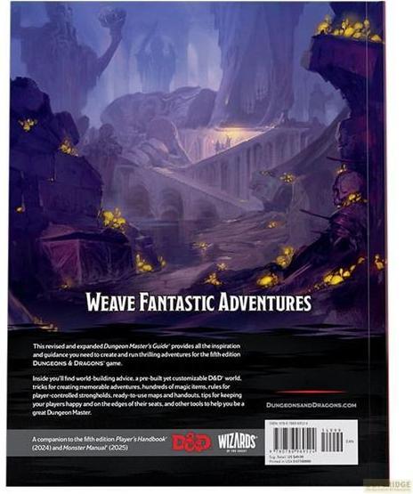 Immagine prodotto Wizards of the Coast Guida del Dungeon Master del gioco di ruolo Dungeons & Dragons 2024 Inglese (Inglese)