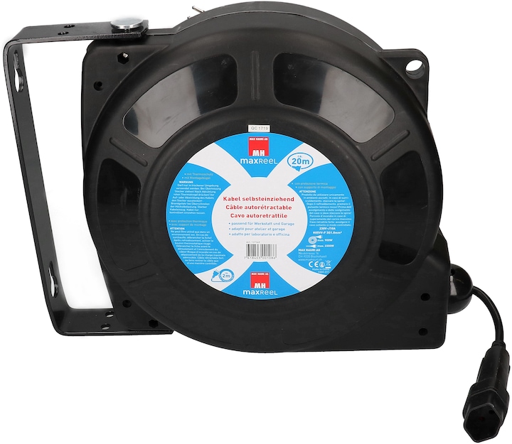Produktbild Max Hauri maxReeL Automatische Kabelrolle Typ 13 (20 m, 1 mm²)