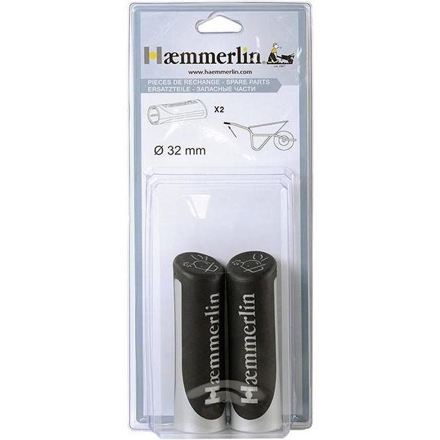Magni, Schubkarre, Haemmerlin - Paire de poignées bi-matières diam. 32 mm Haemmerlin