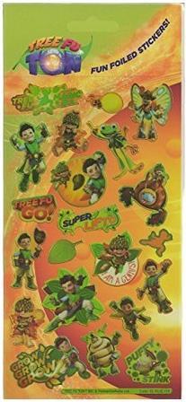 Tree Fu Tom Cartoon Character Stickers