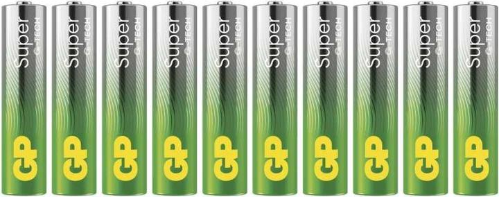 Produktbild GP Batteries GP Alkalick?? baterie SUPER AAA (LR03)- 10ks (10 Stk., AAA)