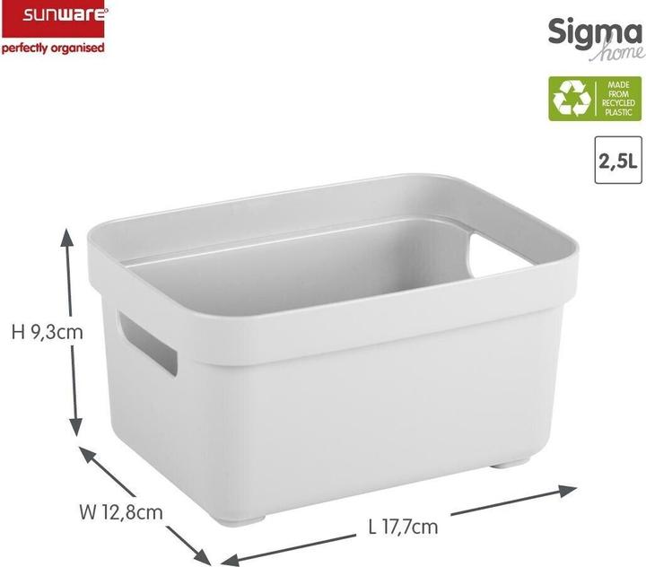 Image du produit Sunware Sigma home Boîte de rangement 2,5L blanc (2.50 l)