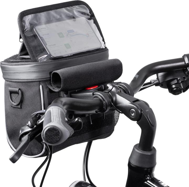 Produktbild Wozinsky Fahrrad Lenkertasche Fahrrad Umhängetasche juodas (WBHBB-01) (4 l, Lenkertasche)