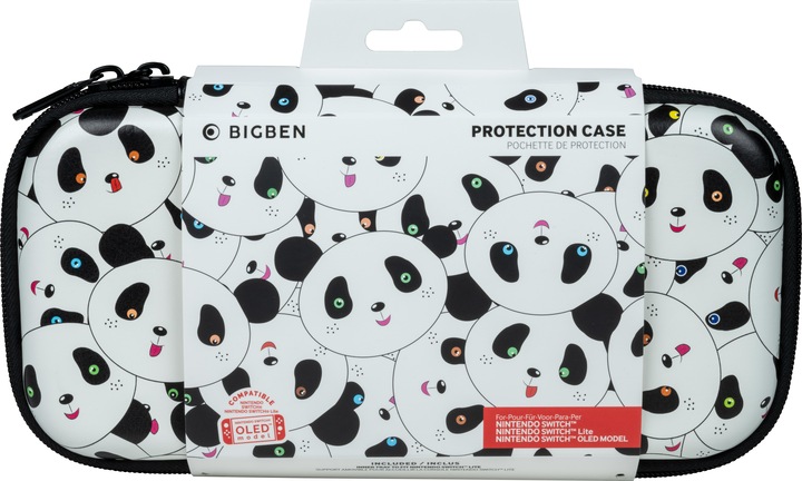 Actual product image Bigben Case - Panda Design (Switch Lite, Switch OLED, Switch)