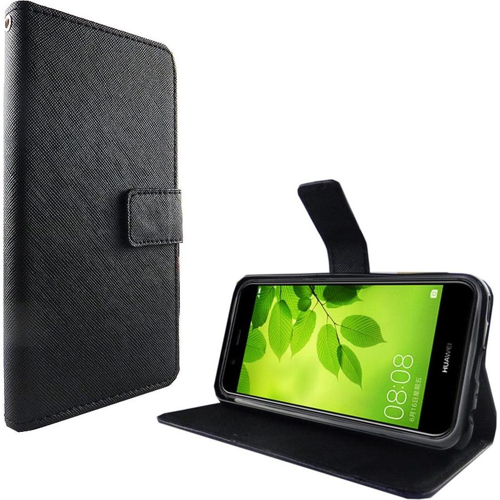 König Design Hülle Handy Schutz für Huawei Nova 2 Case Cover Tasche Wallet Etui Handyhülle (Huawei Nova 2), Smartphone H...