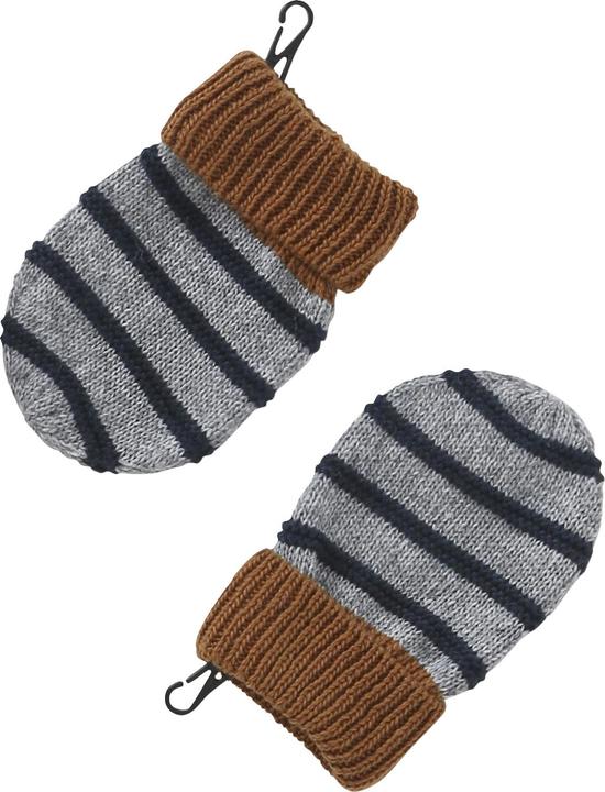 Actual product image Vertbaudet Jungen Baby-Set: Mütze, Rundschal & Fäustlinge (62/68)