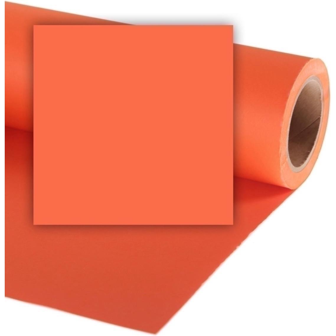 Colorama Hintergrundkarton 1.35 x 11m (135 cm, 1100 cm), Hintergrundsystem, Orange