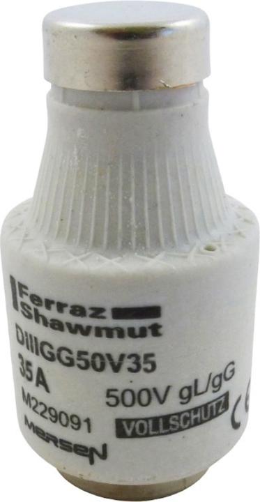 Actual product image Mersen D-fuse link (35 A)