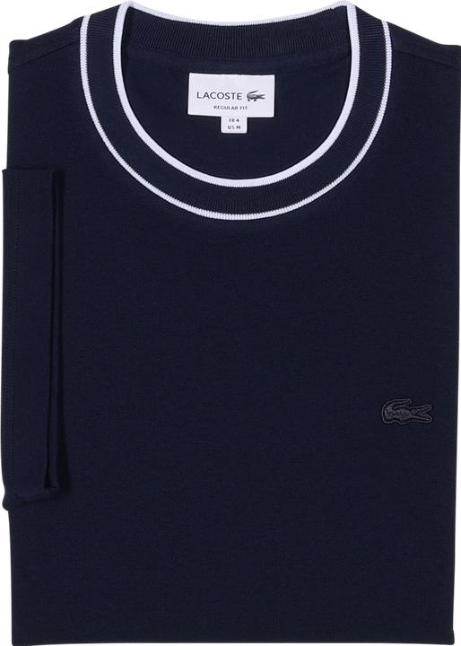 Produktbild Lacoste T-Shirt Stretch Pique Striped Collar (M)