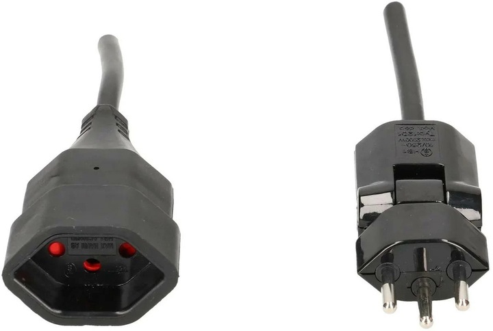 Produktbild Max Hauri clip-clap TD-Verlängerung H05VV-F3G1.0 (0.50 m, Typ 13)